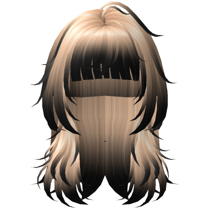 Cute Layered Blonde W Highlights Wolf Cut Hair Roblox Item Rolimon S