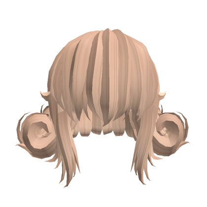 Cute Short Dolly Curled Tips Blonde Roblox