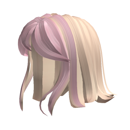 Pink Blonde Short Y2K Popular Layered Hair Roblox