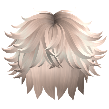Fluffy Platinum Blonde Hair V Roblox