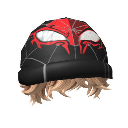 Arachnid Villain Beanie Cap Blonde Roblox
