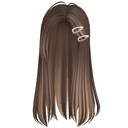 Brown To Blonde Long Flowy Hair W Hairclips Roblox