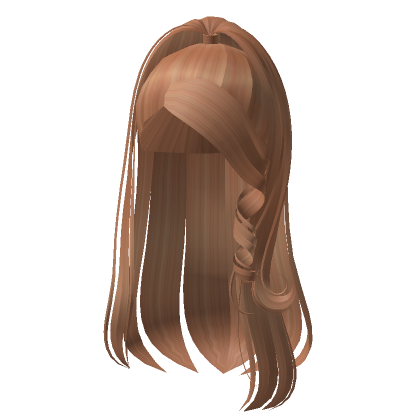 Dirty Blonde Festive Ponytail W Curl Roblox