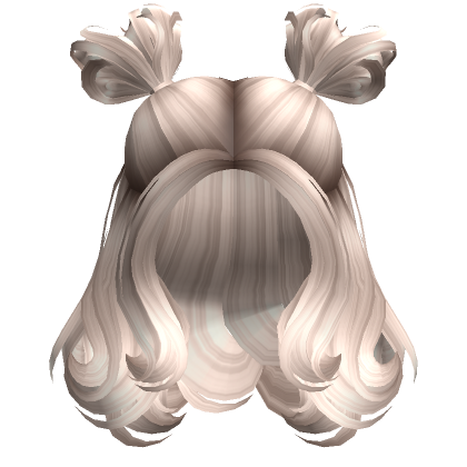 Valentines Half Up Heart Buns In Blonde S Code Price Rblxtrade