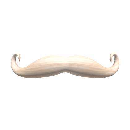 Blonde Connoisseur Mustache Roblox