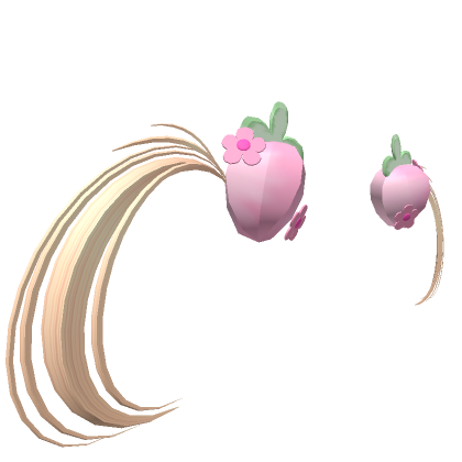 Blonde Strawberry Pigtails Roblox
