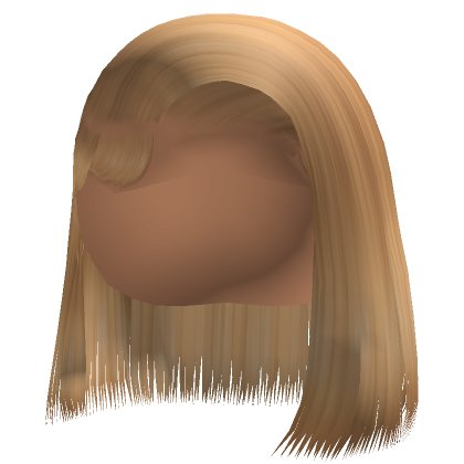 Short Side Part Bob In Gold Blonde Roblox