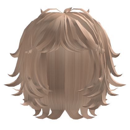 Blonde Short Fluffy Layered Wolfcut Roblox Item Rolimon S
