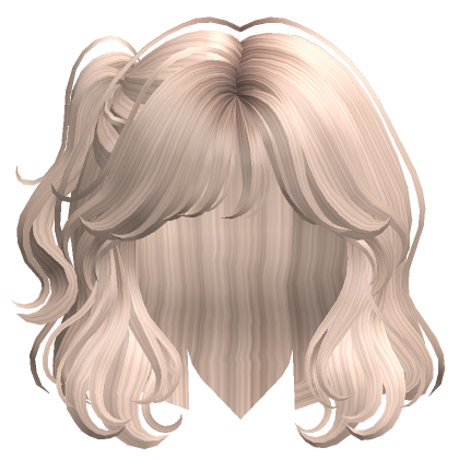 Cute Wavy Bob Platinum Blonde Roblox