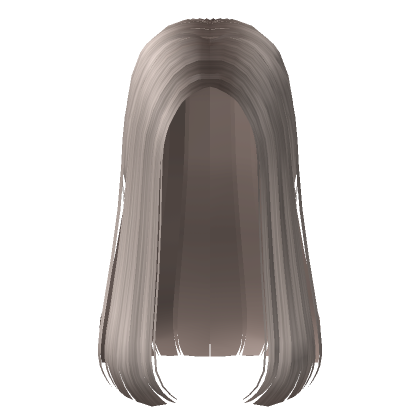 Sleek Blunt Hair In Ash Blonde Roblox