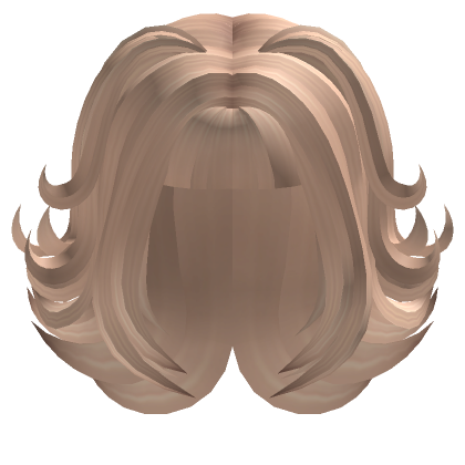 Short Kawaii Hair W Swirly Pigtails Blonde Roblox