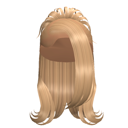 Chic Side Part Silk Press In Blonde Roblox Item Rolimon S