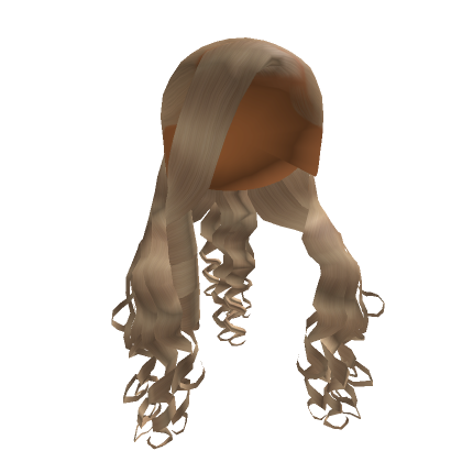 Half Up Side Part Blonde Roblox