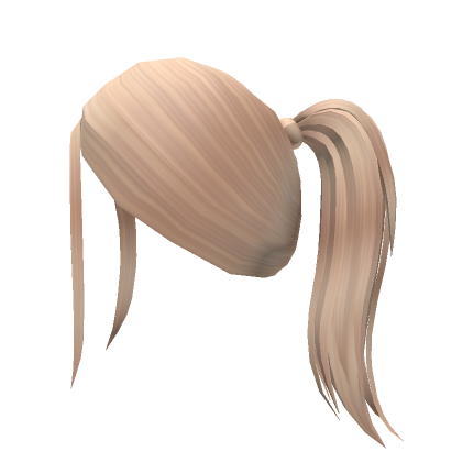 Blonde Flowy Ponytail Roblox Item Rolimon S