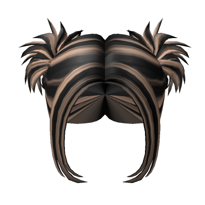 Cyber Punk Buns In Blonde Streaks Roblox