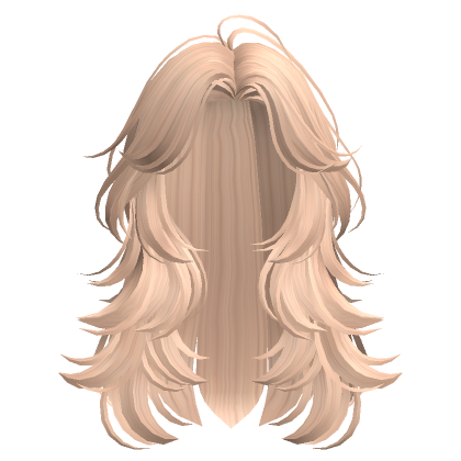 Blonde Fluffy Layered Hair Roblox Item Rolimon S