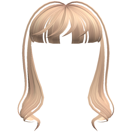 Cascade Swirly Blunt Bangs In Blonde Roblox