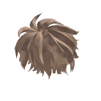 Messy Blonde Anime Hair Roblox