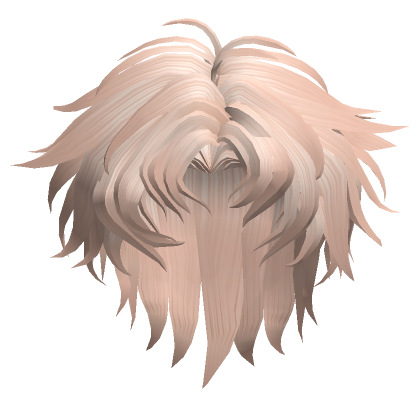 Spiky Anime Hair In Blonde Roblox