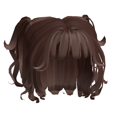 Brunette Brown Cute Wave Curled Mini PigTails Roblox Item Rolimon S