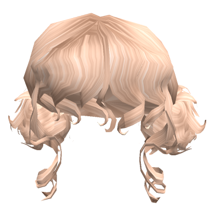 Curly Buns In Blonde Roblox Item Rolimon S