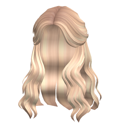 Fairy Half Up Hair In Blonde Roblox