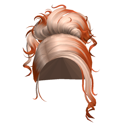 Blonde Ombre Messy Bun Roblox