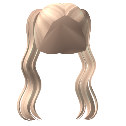 Sweet Blonde Wavy Pigtail Base Roblox Item Rolimon S
