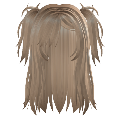 Blonde Large Emo With Medium Pigtails Hair Roblox