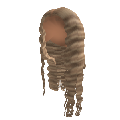 Crimped Hair Blonde Roblox