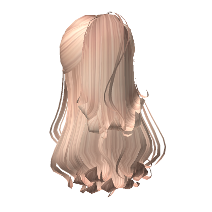 Elegant Half Up Hair In Blonde Roblox