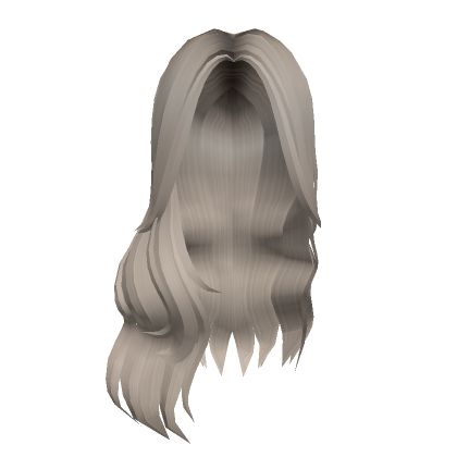 Rooted Gray Blonde Long Soft Middle Part Curls S Code Price RblxTrade