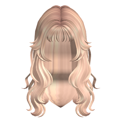 Long Grunge Wavy Hair In Blonde Roblox