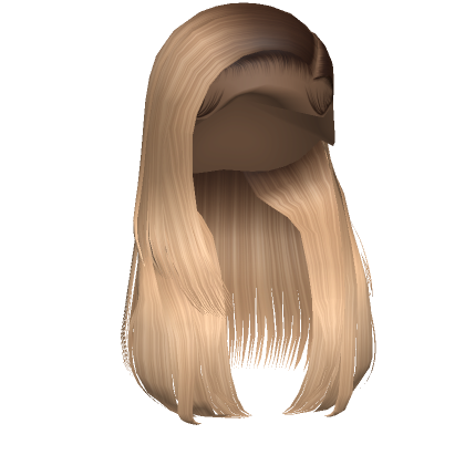 Layered Side Part In Blonde W Dark Roots Roblox
