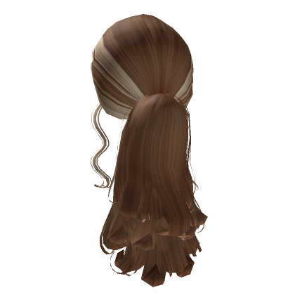 Low Layered Ponytail In Light Brown Blonde Roblox