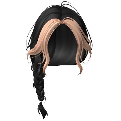Messy Braid Black To Blonde Roblox Item Rolimon S
