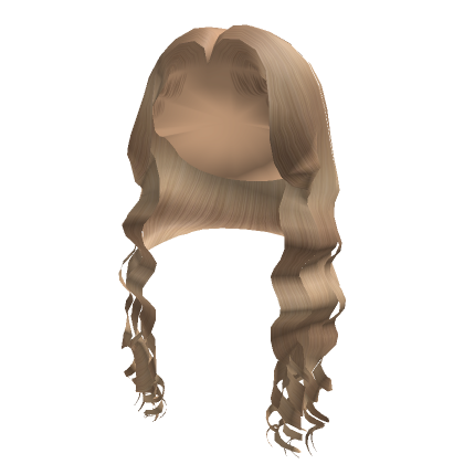 Wavy Middle Part Blonde Roblox
