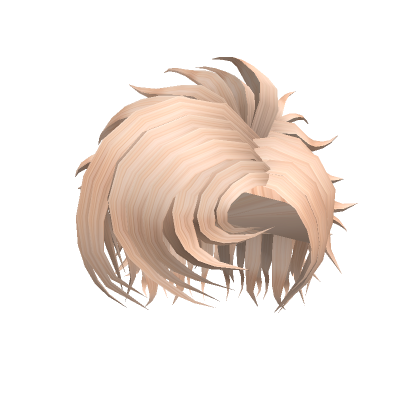 Sideway Spiky Mullet Anime Hair Blonde Roblox