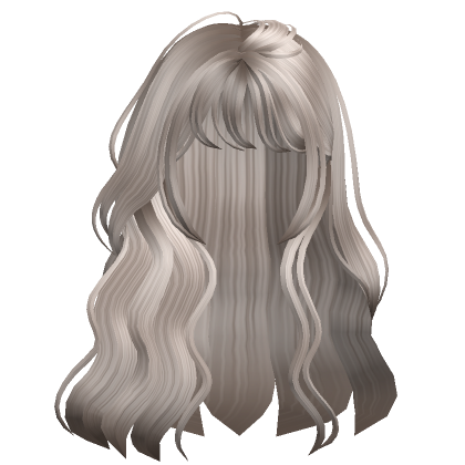 Flowy Natural Wavy Anime Messy Hair Ash Blonde Roblox
