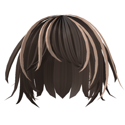 Messy Pixie Cut Brown X Blonde Roblox