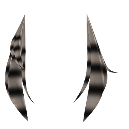 Asymmetrical Blonde Black Raccoon Tails Roblox