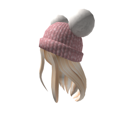 Winter Pom Poms Blonde Roblox
