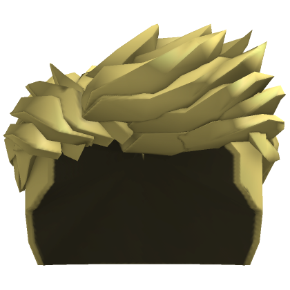 Blonde Fluffy Anime Hairstyle Roblox