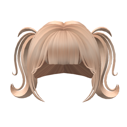 Blonde Playful Pigtails Roblox