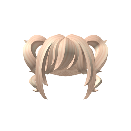 Cute Twin Swirly Pigtails In Blonde Roblox Item Rolimon S