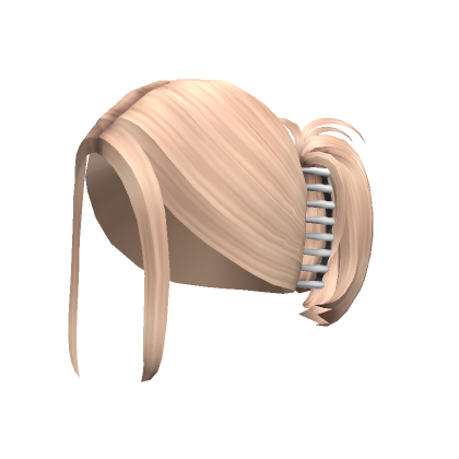 Clipped Summer Updo In Blonde Roblox Item Rolimon S