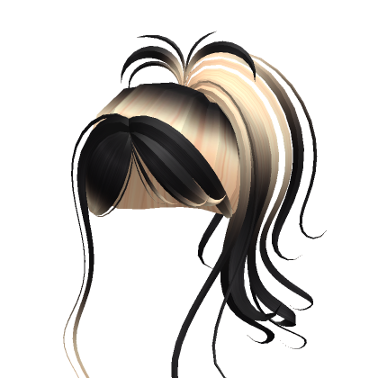 Beautiful Black To Blonde Ponytail Roblox