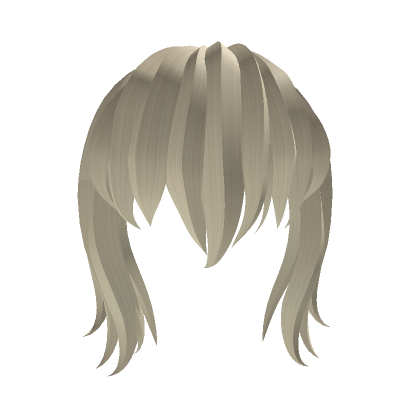 Pastel Blonde Anime Cute Layered Bangs Roblox Item Rolimon S