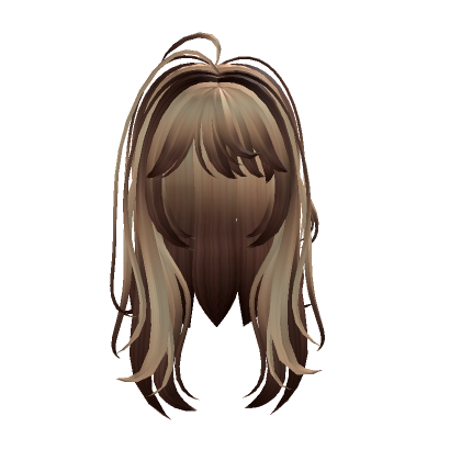 Blonde To Brown Long Messy Girl Hair Roblox