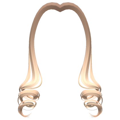 Swirly Bangs In Blonde Roblox